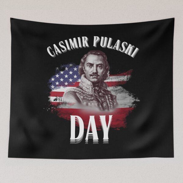 Item preview, Casimir Pulaski designed and sold by MixedVibes Co..