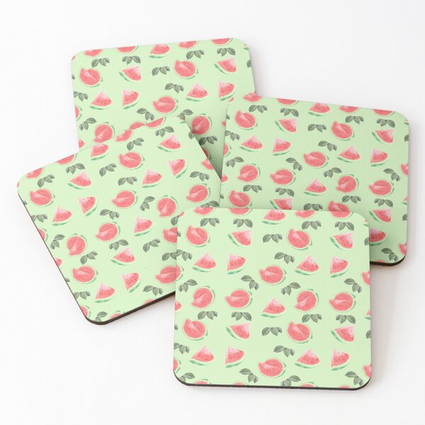 Item preview, Slice of Summer: Watermelon Seamless Pattern designed and sold by TheDerpyCanine.