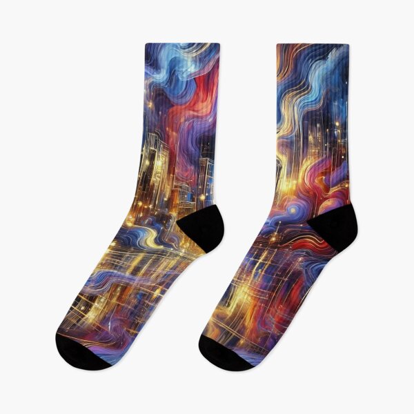 Item preview, sea of lights of the distorted city designed and sold by Sigtrix.