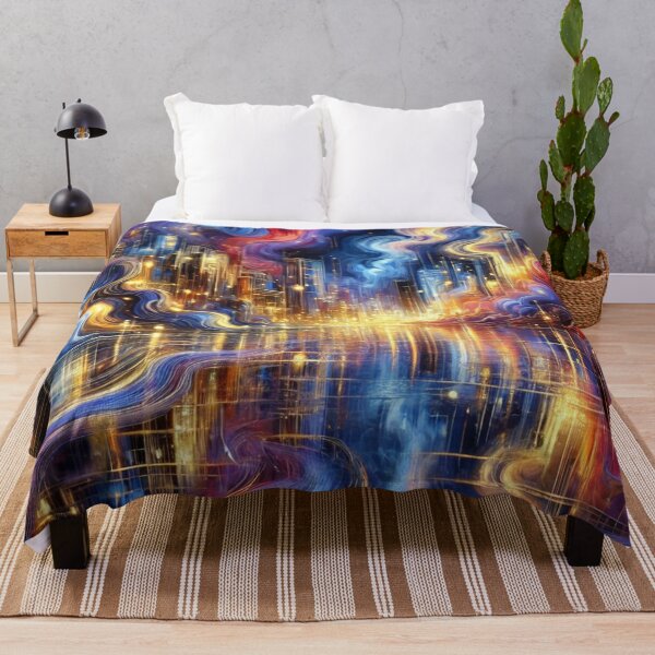 Item preview, sea of lights of the distorted city designed and sold by Sigtrix.