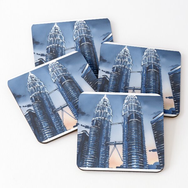 Artikelvorschau, Kuala Lumpur – „Petronas Towers bei Nacht“ entworfen und verkauft von StormArte.