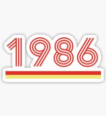 1986 Sticker