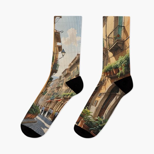Item preview, Spaccanapoli in Naples: Warm Mediterranean Charm designed and sold by LSVart.