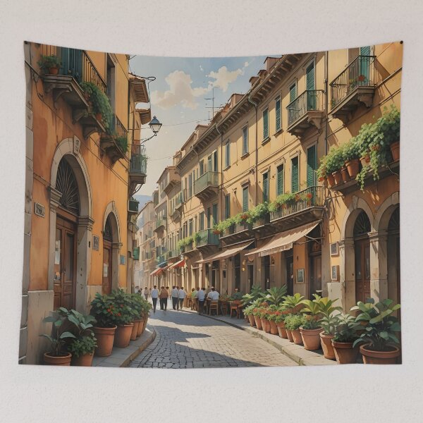 Item preview, Spaccanapoli in Naples: Warm Mediterranean Charm designed and sold by LSVart.