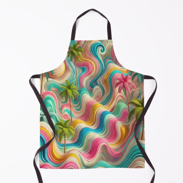 Item preview, Colorful waves of tropical dreams designed and sold by Sigtrix.