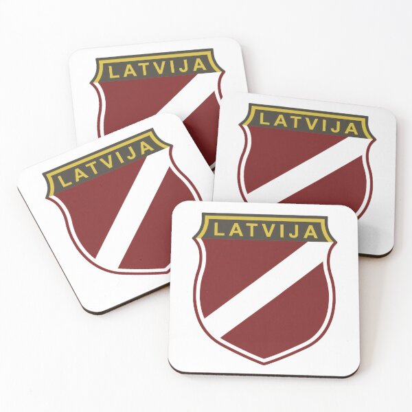 Item preview, Latvian Legion Sleeve Shield – Historical Latvia Emblem Design designed and sold by krauze.