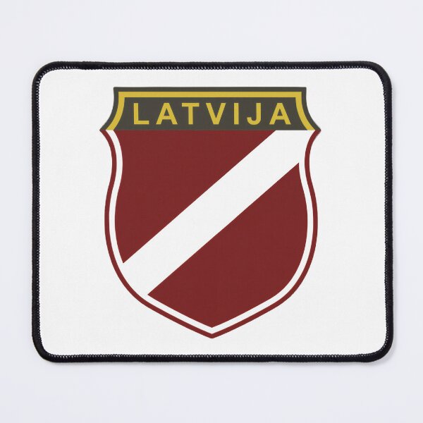 Item preview, Latvian Legion Sleeve Shield – Historical Latvia Emblem Design designed and sold by krauze.