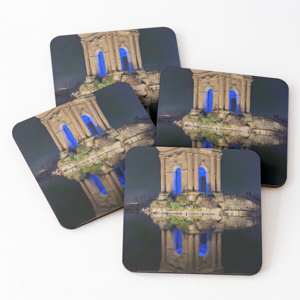 Item preview, Illuminated Monument Reflected in Water at Night designed and sold by World-Shop25.