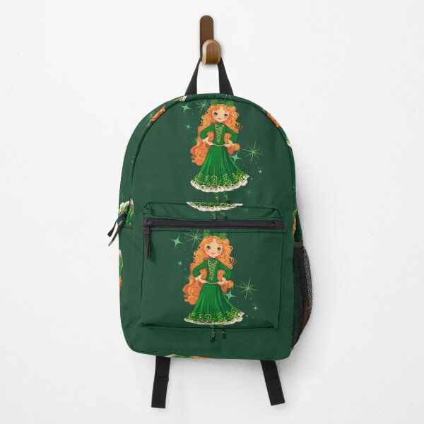 Item preview, Ginger Girl, Dancer in a green irish suit, Feis, Oireachtas, Ghillies,St Patricks Day, Irish Dancer, Kiss Me im Irish, Dance Lover designed and sold by KolorellaS.