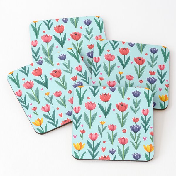 Item preview, Colorful Spring Floral Pattern Inspired by Nature’s Beauty designed and sold by twisted-dot.