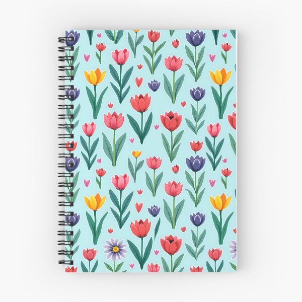Item preview, Colorful Spring Floral Pattern Inspired by Nature’s Beauty designed and sold by twisted-dot.