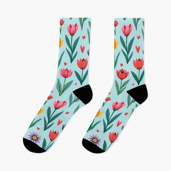 Item preview, Colorful Spring Floral Pattern Inspired by Nature’s Beauty designed and sold by twisted-dot.