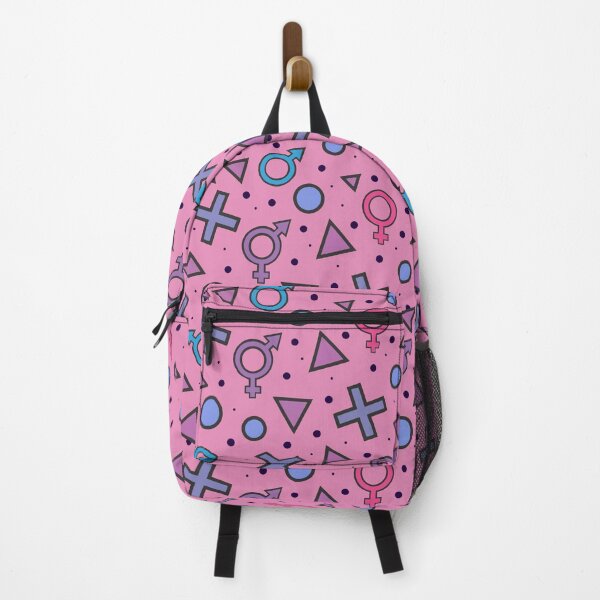 Item preview, Colorful geometric shapes and gender symbols pattern design designed and sold by HippoInkStudio.