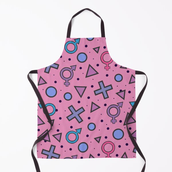 Item preview, Colorful geometric shapes and gender symbols pattern design designed and sold by HippoInkStudio.