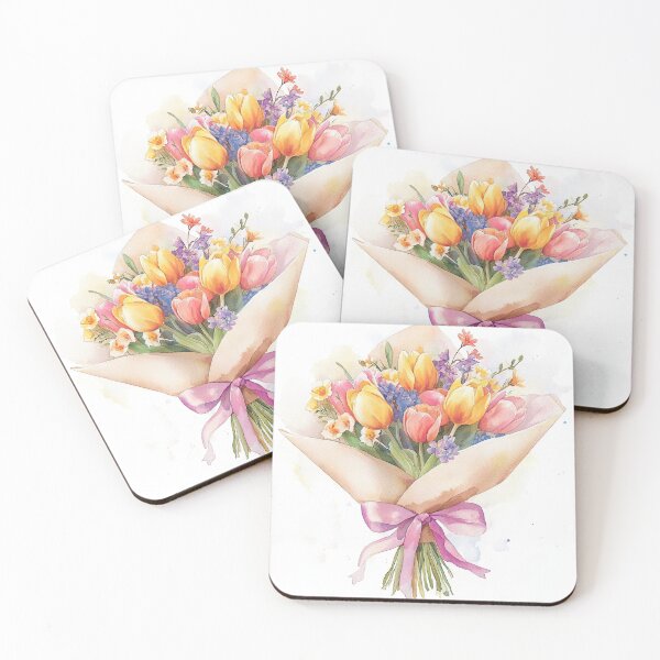 Item preview, Charming Spring Flower Arrangement designed and sold by NelenaArt.