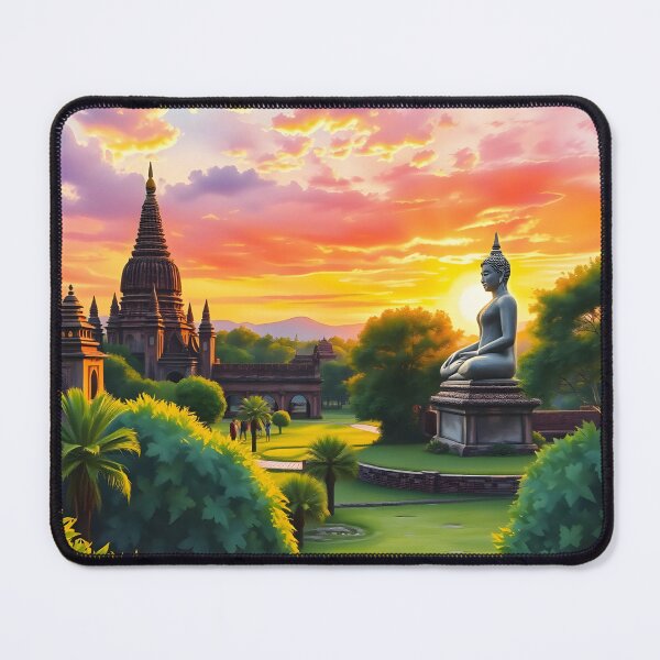Item preview, Sukhothai Historical Park: Sunset Reverence designed and sold by LSVart.