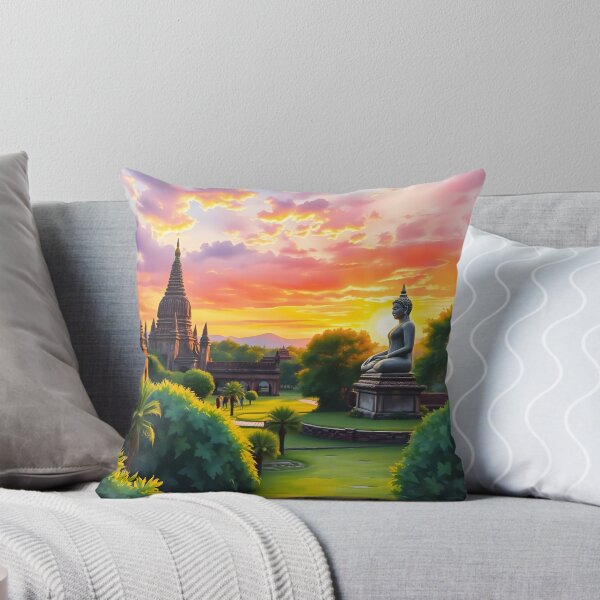Item preview, Sukhothai Historical Park: Sunset Reverence designed and sold by LSVart.
