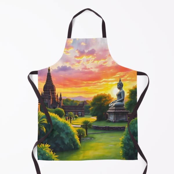 Item preview, Sukhothai Historical Park: Sunset Reverence designed and sold by LSVart.