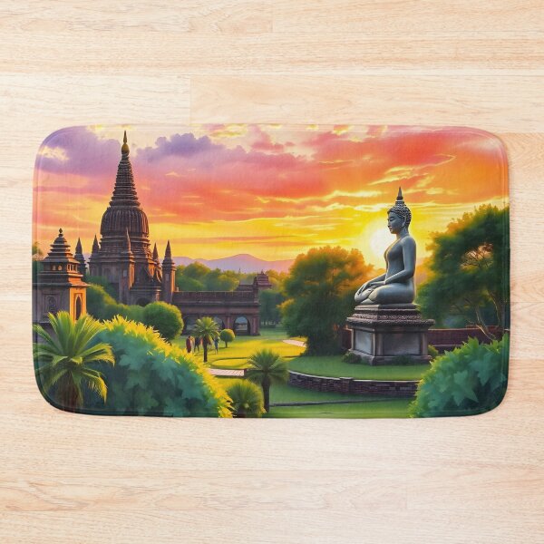 Item preview, Sukhothai Historical Park: Sunset Reverence designed and sold by LSVart.