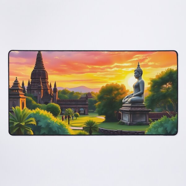 Item preview, Sukhothai Historical Park: Sunset Reverence designed and sold by LSVart.