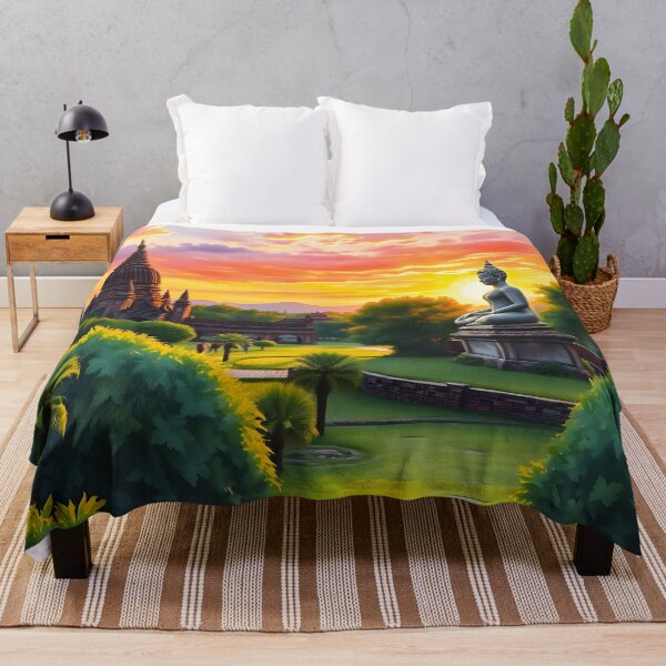 Item preview, Sukhothai Historical Park: Sunset Reverence designed and sold by LSVart.