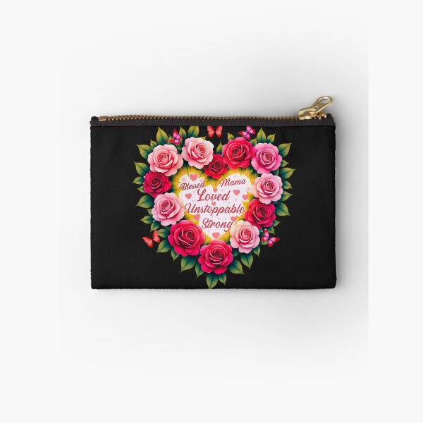 Item preview, Blessed Mama,  Loved, Unstoppable, Strong: A Floral Tribute To Motherhood designed and sold by elynne9.