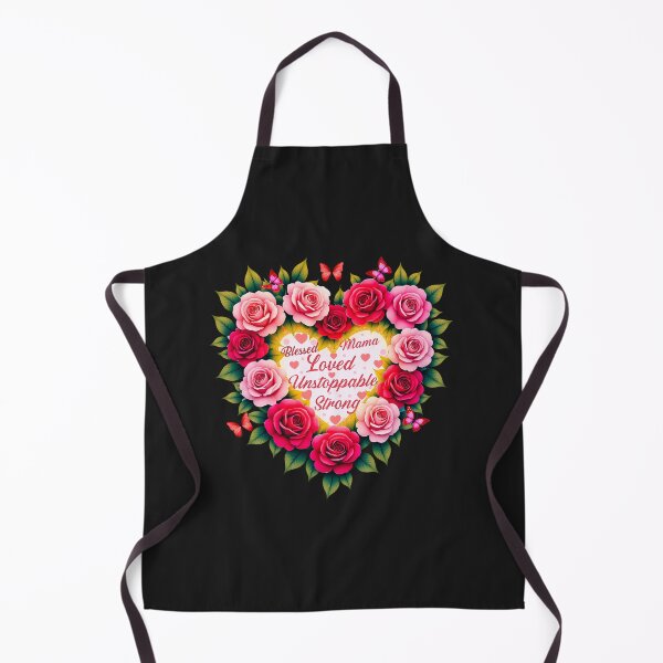 Item preview, Blessed Mama, Loved, Unstoppable, Strong: A Floral Tribute To Motherhood designed and sold by elynne9.