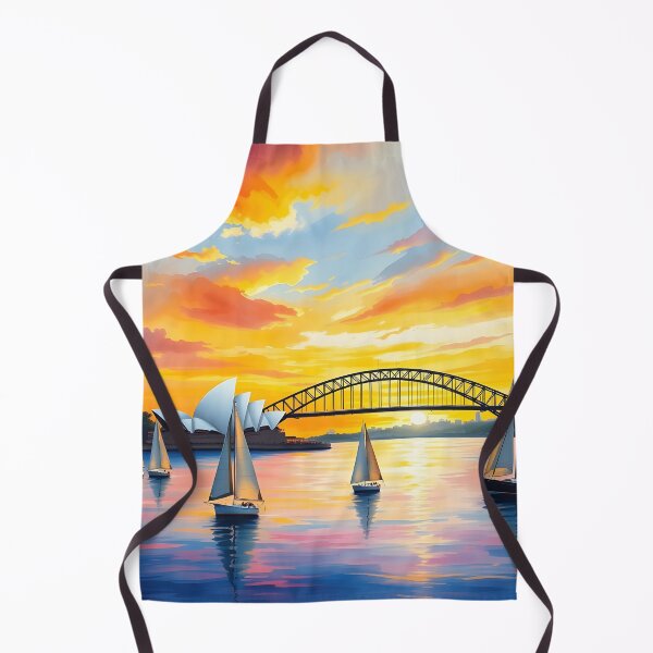 Item preview, Sydney, Australia: Sunset Reflections of Iconic Landmarks designed and sold by LSVart.