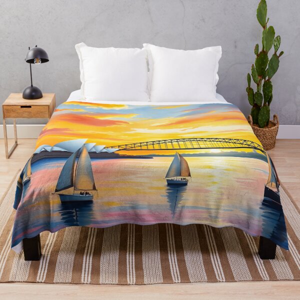 Item preview, Sydney, Australia: Sunset Reflections of Iconic Landmarks designed and sold by LSVart.