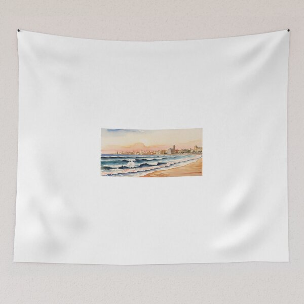Item preview, Montevideo – View of the Rambla and the Beach designed and sold by StormArte.