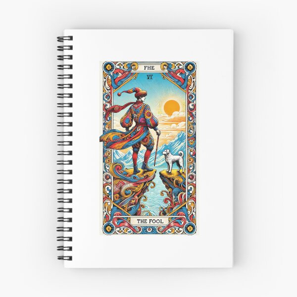 Item preview, The Fool Tarot Card: Mystical Journey in Art Nouveau Style designed and sold by LDArtWork.