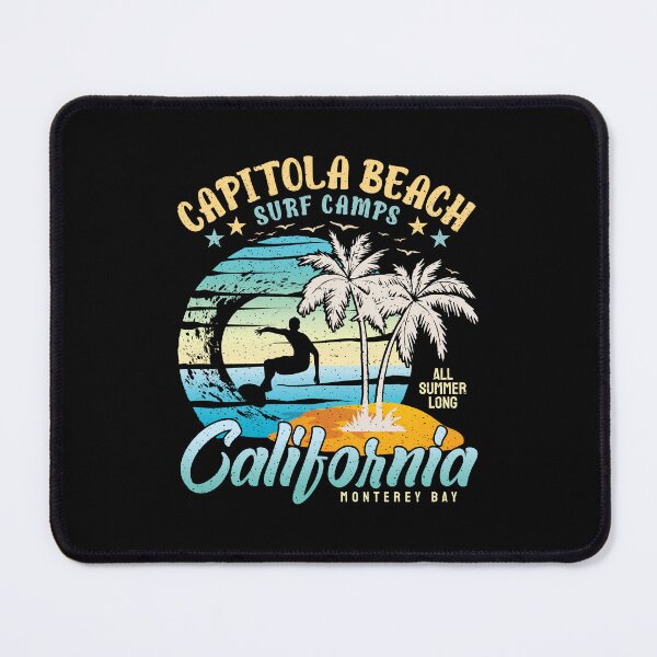 Item preview, Capitola Beach Surf Camp Monterey Bay West Coast California designed and sold by eclecTEEq.
