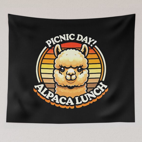 Item preview, Picnic Day! Alpaca Lunch designed and sold by YatoMino.