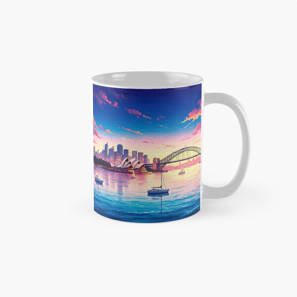 Item preview, Sydney, Australia: Sunset Splendor of Opera House & Harbour Bridge designed and sold by LSVart.