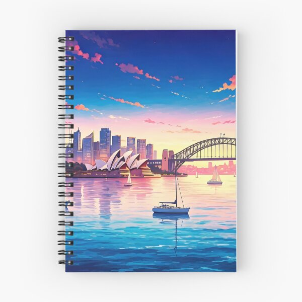 Item preview, Sydney, Australia: Sunset Splendor of Opera House & Harbour Bridge designed and sold by LSVart.