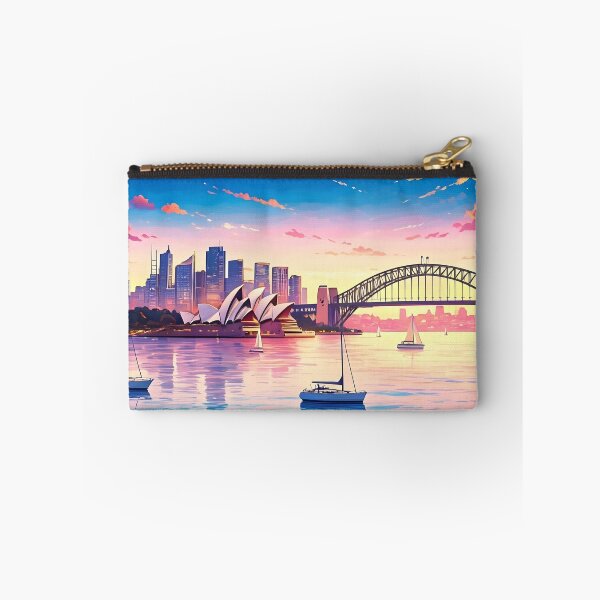 Item preview, Sydney, Australia: Sunset Splendor of Opera House & Harbour Bridge designed and sold by LSVart.