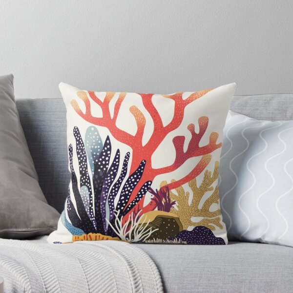Item preview, Vibrant Retro Coral Reef Illustration designed and sold by MVXX.