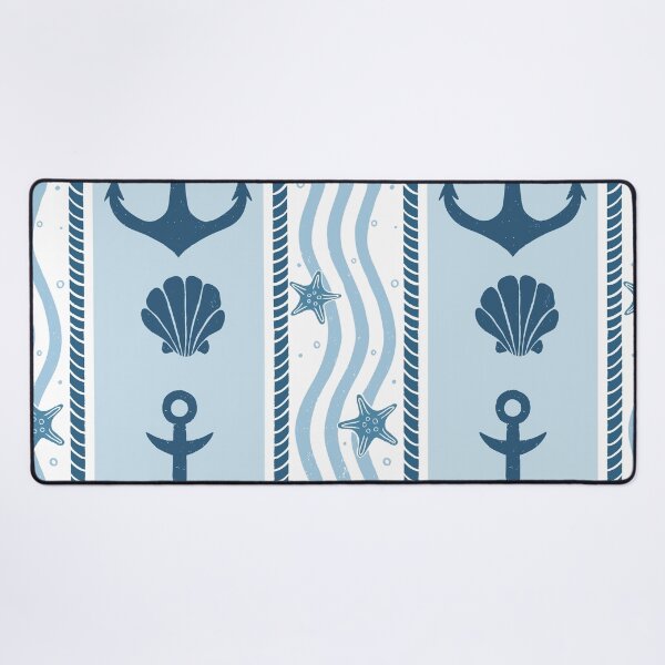 Item preview, Nautical Anchor Shells Starfish and Waves designed and sold by Jennifer Creations.