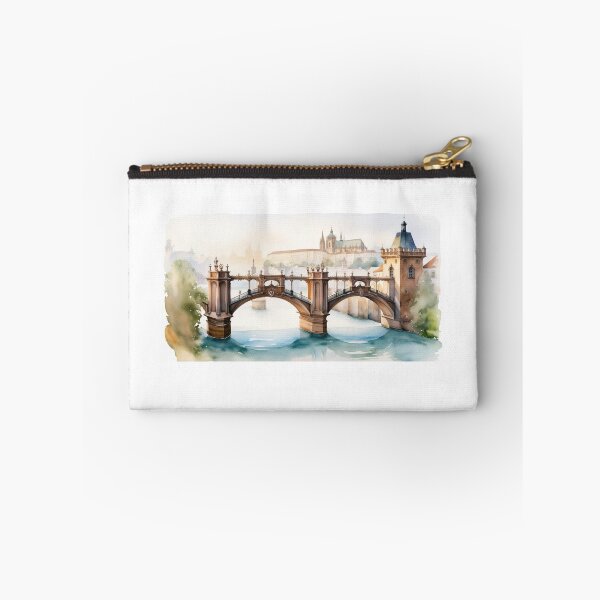 Item preview, Prague – Prague Bridge and Castle in the Fog designed and sold by StormArte.