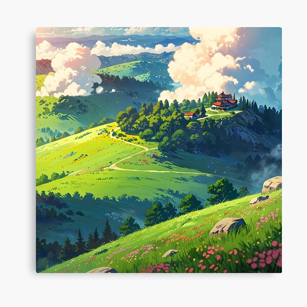 Item preview,  Ghibli Style: Nature's Beauty designed and sold by Glitchart66.
