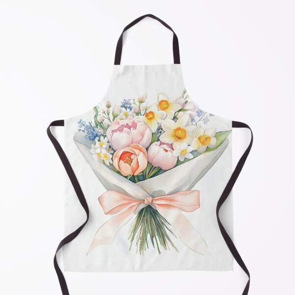 Item preview, Delicate Garden Bouquet designed and sold by NelenaArt.