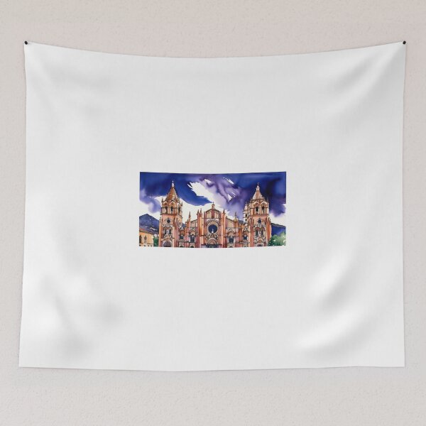 Item preview, Quito – Quito Cathedral with the Night Sky designed and sold by StormArte.