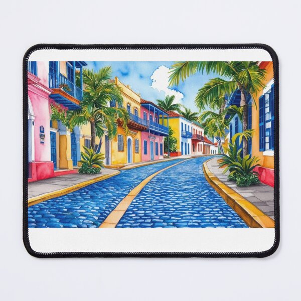 Item preview, San Juan – Colonial Streets and Colorful Houses designed and sold by StormArte.