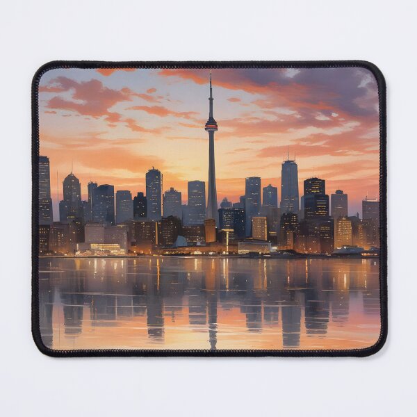 Item preview, Toronto, Canada: Iconic CN Tower and Financial District Skyline designed and sold by LSVart.