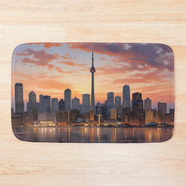 Item preview, Toronto, Canada: Iconic CN Tower and Financial District Skyline designed and sold by LSVart.