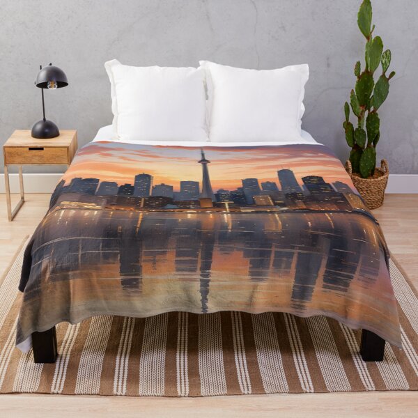 Item preview, Toronto, Canada: Iconic CN Tower and Financial District Skyline designed and sold by LSVart.