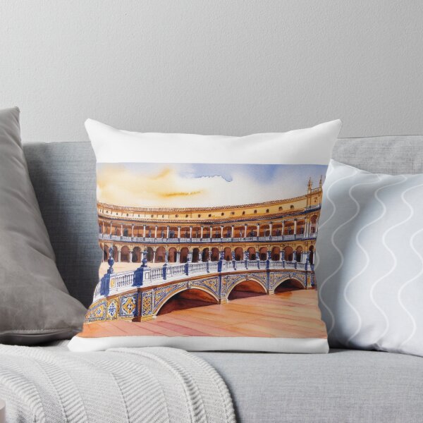 Item preview, Seville – Plaza de España and its emblematic architecture designed and sold by StormArte.