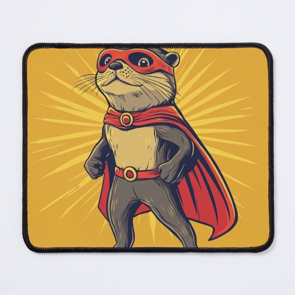 Item preview, Hero Otter designed and sold by NicolasGlowArt.