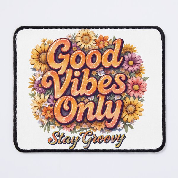 Item preview, Good Vibes Only - 70s Groovy Aesthetic designed and sold by EnigmaVoid.