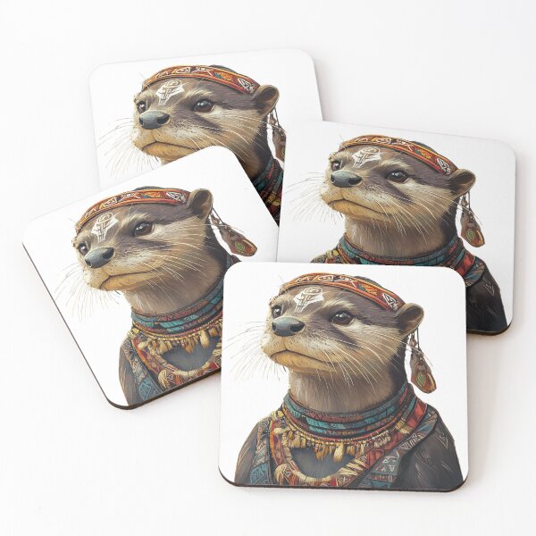 Item preview, Indian Otter designed and sold by NicolasGlowArt.